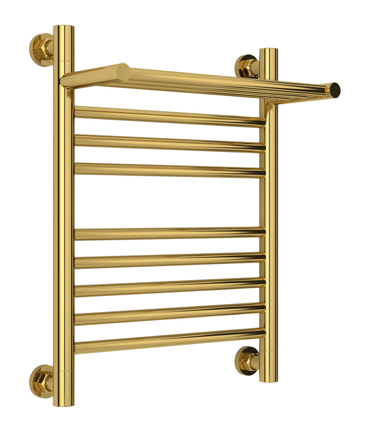 

Водяной полотенцесушитель Сунержа Богема с полкой+ 500x400 золото арт. 03-0223-5040