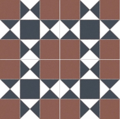 

Керамическая плитка Dual Gres Chic Cardiff Burdeos напольная 45x45