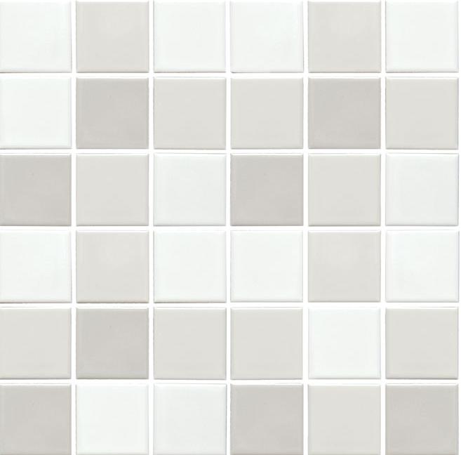 

Керамическая Мозаика Starmosaic Grey Mix Glossy (WB35111) 30,6х30,6х6 (4,8x4,8)