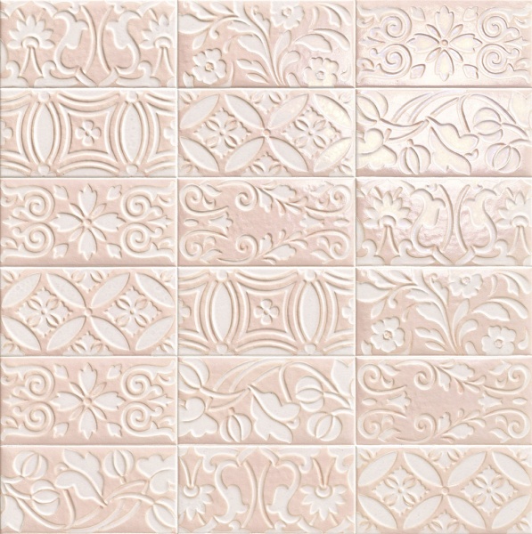 

Керамическая плитка Mainzu Velvet Decor Pink Настенная 10x20