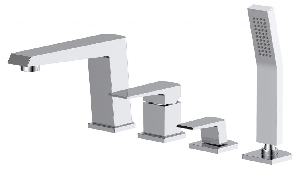 

Смеситель на борт ванны BelBagno ARLIE ARL-VIM4-CRM