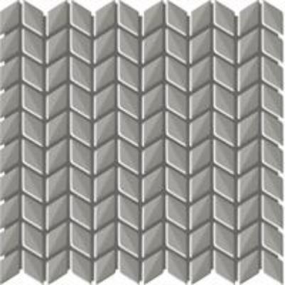 

Керамическая плитка Ibero Materika Mosaico Smart Dark Grey мозаика 31x29,6