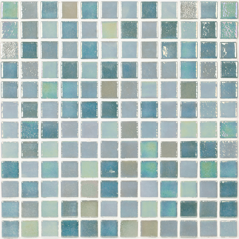 

Мозаика Стеклянная Vidrepur Shell Mix Green 553/554 (на сетке) 31,7x31,7