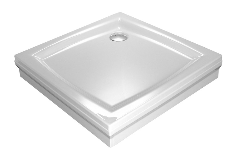 

Душевой поддон Ravak Perseus 80x80 PP самонесущий со съемной панелью, белый