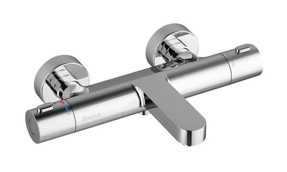 

Термостатический смеситель для ванны и душа Ravak Termo 300 TE 023.00/150 X070097