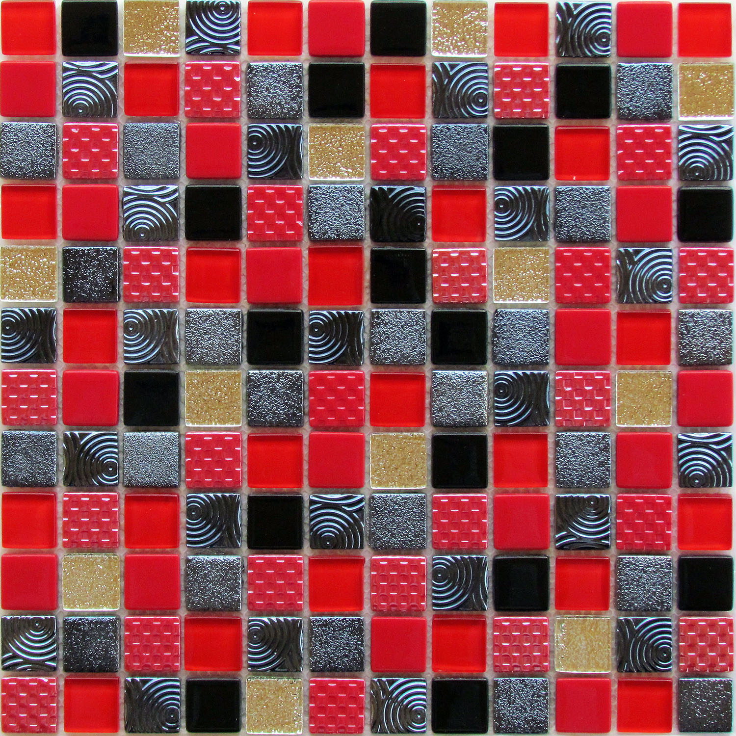

Стеклянная Мозаика Bonaparte Poker (23x23x6) 30x30