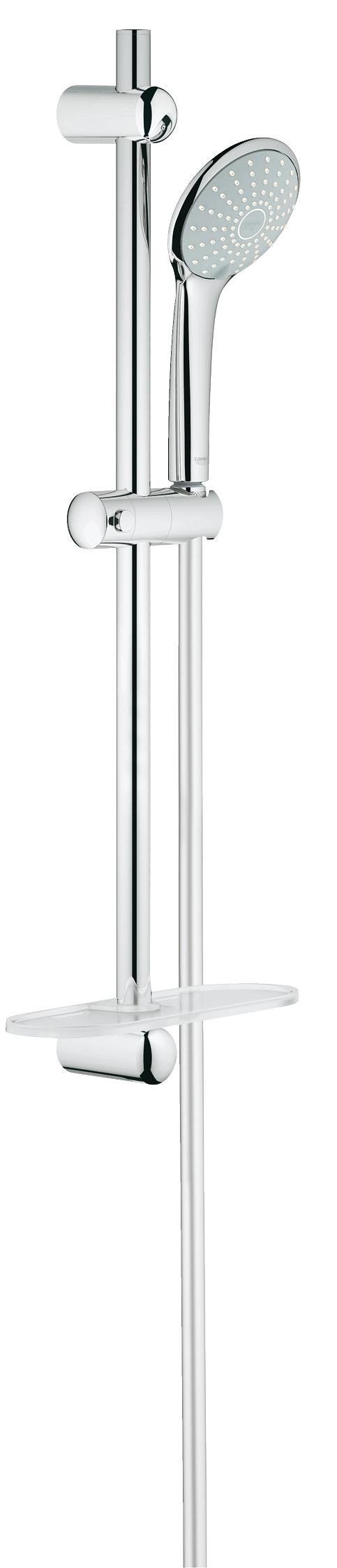 

Душевой гарнитур Grohe Euphoria (ручной душ, штанга 600 мм, шланг 1750 мм) 27230001