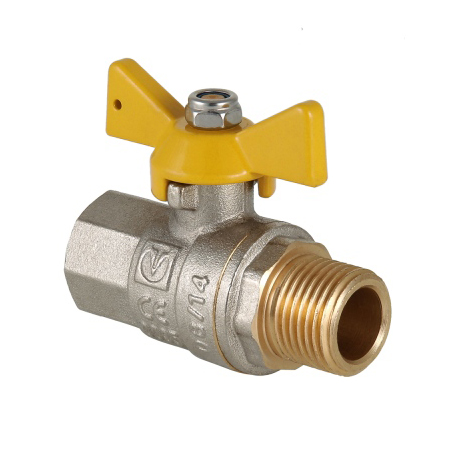 

Кран шаровой газовый Valtec Valgas 1/2" НB (бабочка)