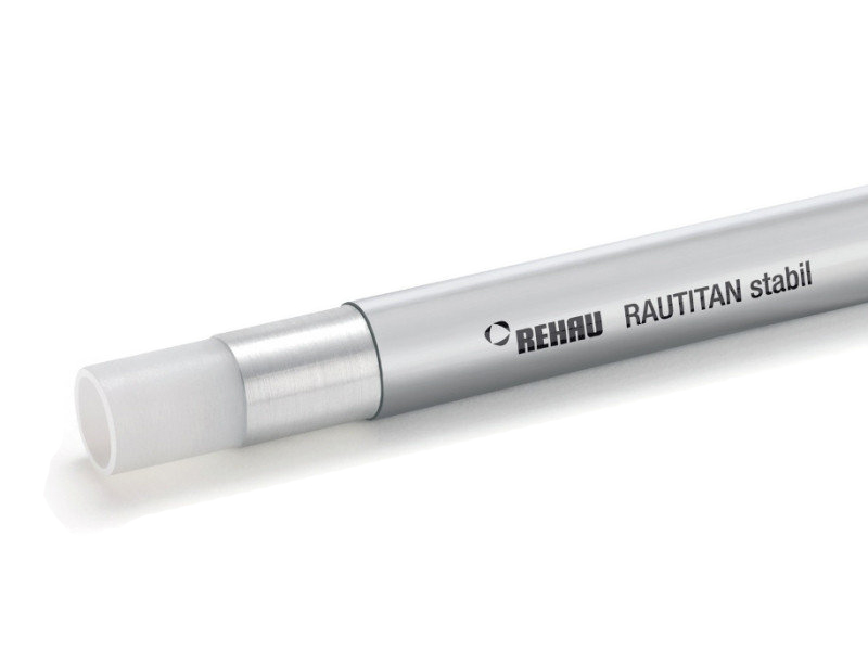 

Труба Rehau Rautitan stabil 25х3,7 отрезок 1м