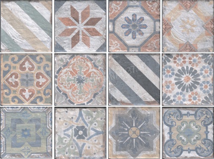 

Керамогранит Serenissima Havana Finca Vigia Mix (без подбора) 20x20