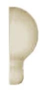 

Керамическая плитка Cobsa Corner Ma Torelo Ivory угл. элемент 3х5