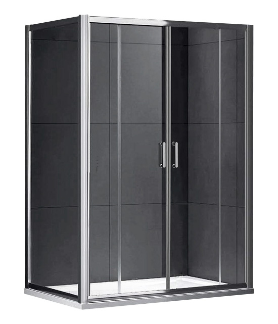 Душевой уголок GEMY 1900x1600x800 полированный хром S30192B-A80