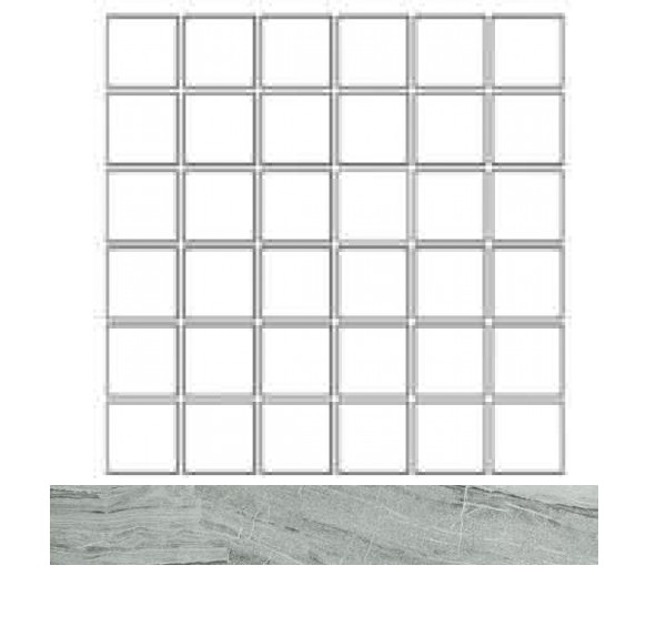 

Мозаика Seranit Misto Mosaic Grey Lappato (5x5) 30x30