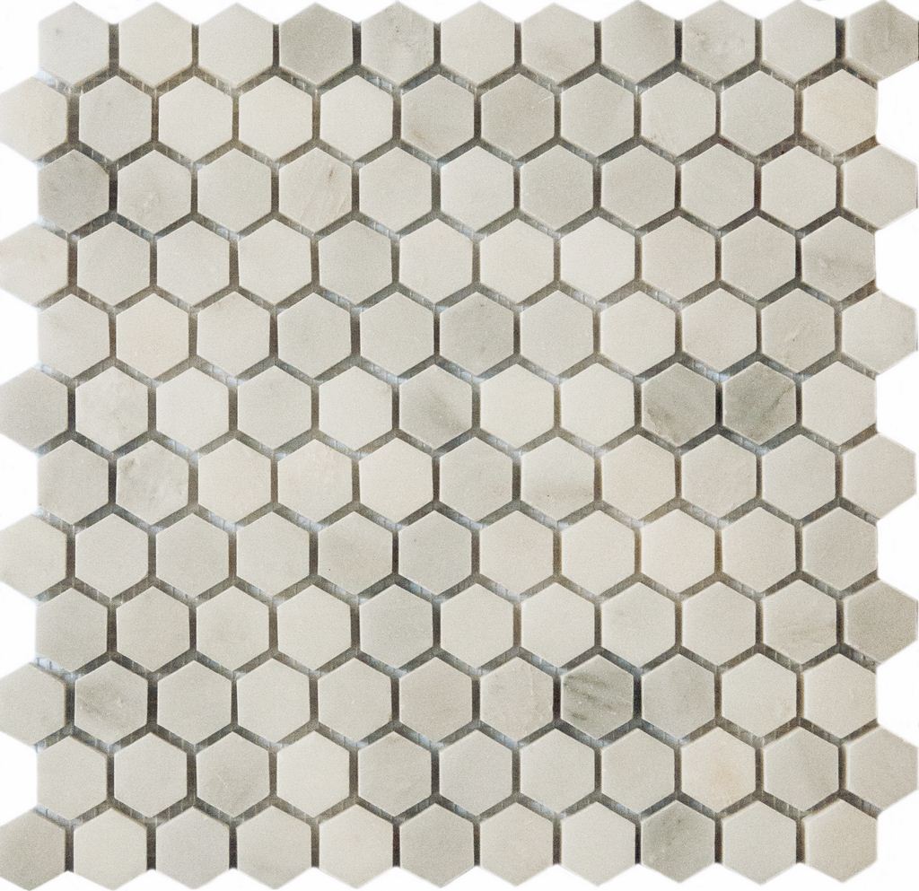 

Каменная мозаика Q-Stones QS-Hex001-25P/10 30,5х30,5