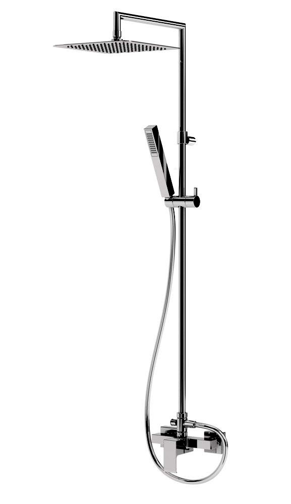 Душевая система Cezares PORTA черный матовый PORTA-CD-NOP