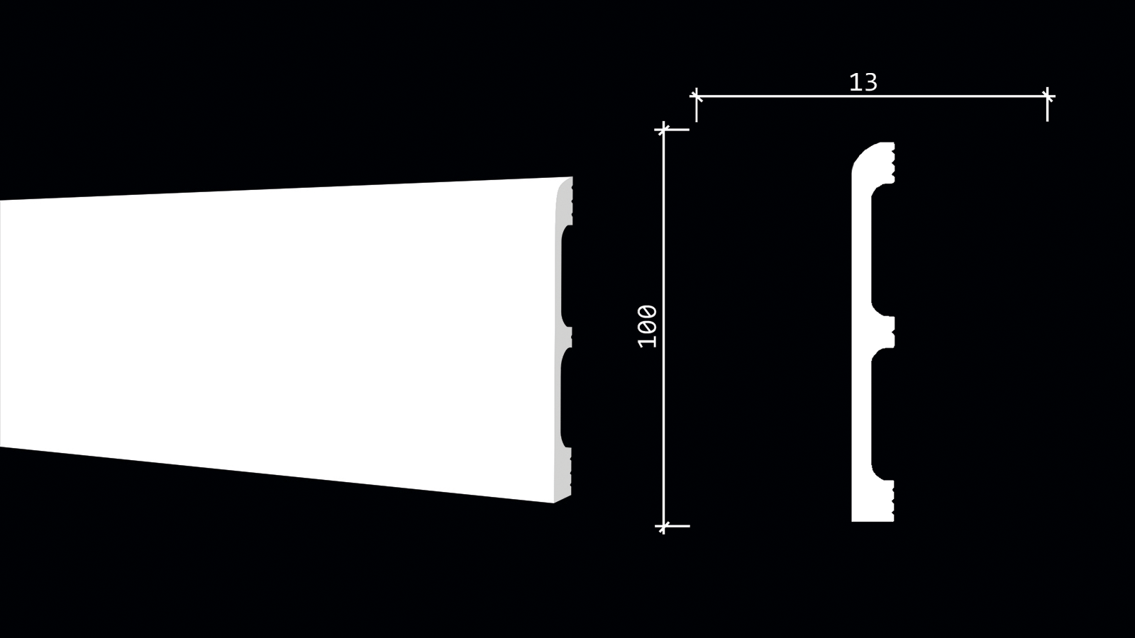Плинтус Decor-Dizayn DD707