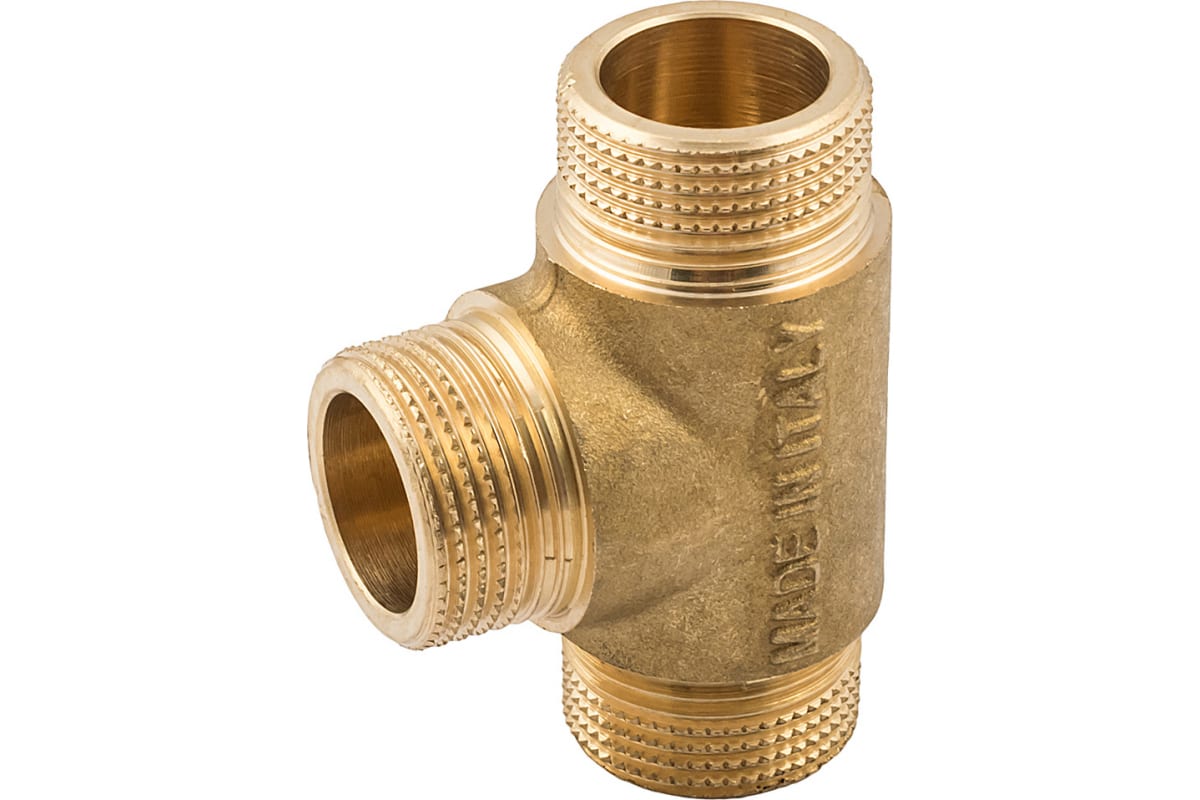 Elsen Тройник ННН 3/4", 3/4", 3/4" латунь равнопроходной