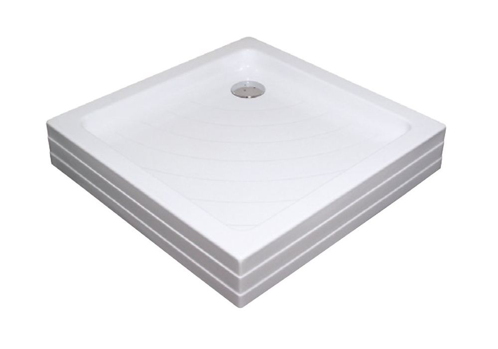 

Душевой поддон Ravak Angela 90x90 PU самонесущий с панелью, белый