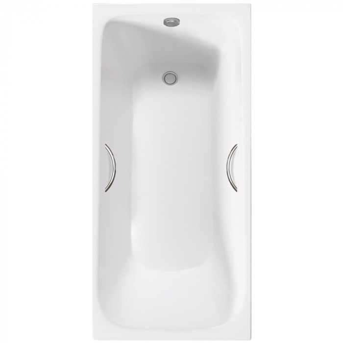 Ванна чугунная Delice Continental PLUS 1500х700 с отверстиями под ручки DLR230633R