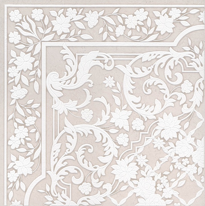 

Керамогранит Kerama Marazzi Сорбонна STG/A607/SG4570 Декор ковер угол 50,2x50,2