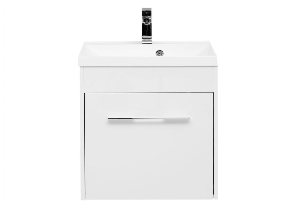 

Тумба с раковиной Aquanet Августа 58 00210026+00204117 белый