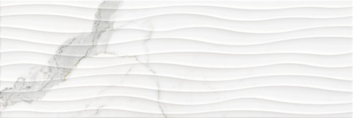 

Керамическая плитка Cifre Statuario Relieve Sound Brillo rect. настенная 25х75