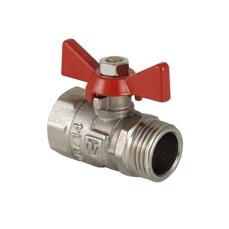 Кран шаровой Valtec Compact 1/2" ВН (бабочка)