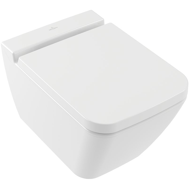 Унитаз подвесной Villeroy&Boch Finion с сиденьем 4664R0R1+9M88S1R1