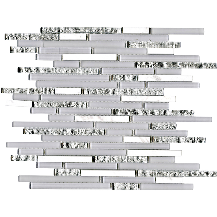

Мозаика из мрамора и стекла Lantic Colonial Eternity Mini Strip White 29,8х30,5