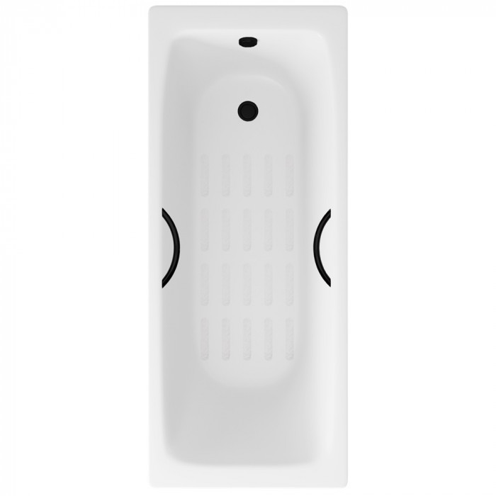 Ванна чугунная Delice Biove 1700х750 с ручками DLR220509RB