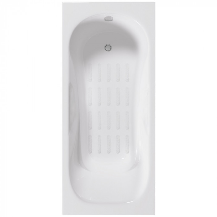 Ванна чугунная Delice Malibu 1700х800 с антискользящим покрытием DLR230630-AS