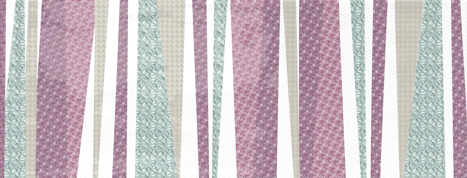 

Керамическая плитка Azulev Diverso Dec Henna Slimrect декор 25x65