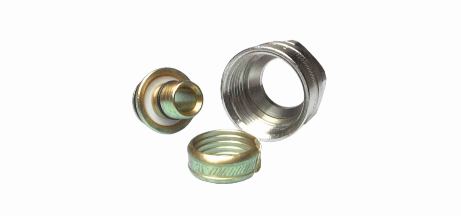 HENCO Никелированный евроконус (3/4"), Ø16