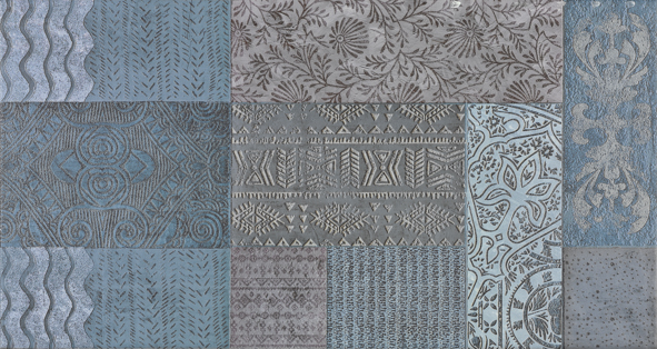 

Керамическая плитка Aparici Outre Blue +25241 настенная 31,7x59,5