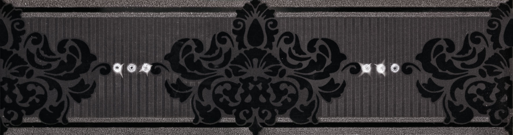 

Керамическая плитка Piemme Elite MRV185 Frise Nero Кайма 8x30