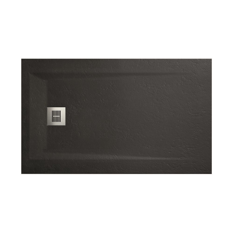 Душевой поддон Sanitana Rocks 120х90 черный SP3014B0384100560