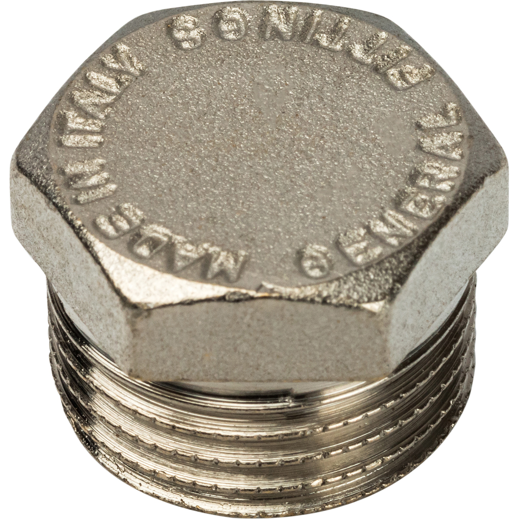 

STOUT Заглушка НР 1/2" никелированная
