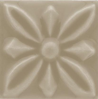 

Керамическая плитка Adex Studio ADST4055 Taco Relieve Flor № 1 Silver Sands вставка 3x3
