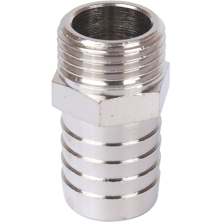 STOUT Штуцер НР 1/2"x20 никелированный