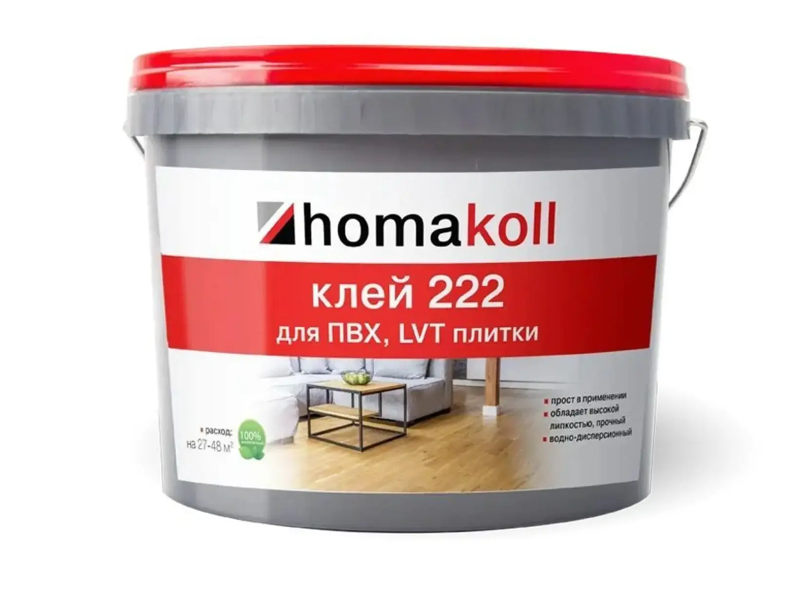 Клей HOMAKOLL 222 морозостойкий 12кг (для виниловых полов)