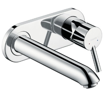 

Встраиваемый смеситель для раковины Hansgrohe Talis излив 225 мм 31611000 (Внешняя часть)