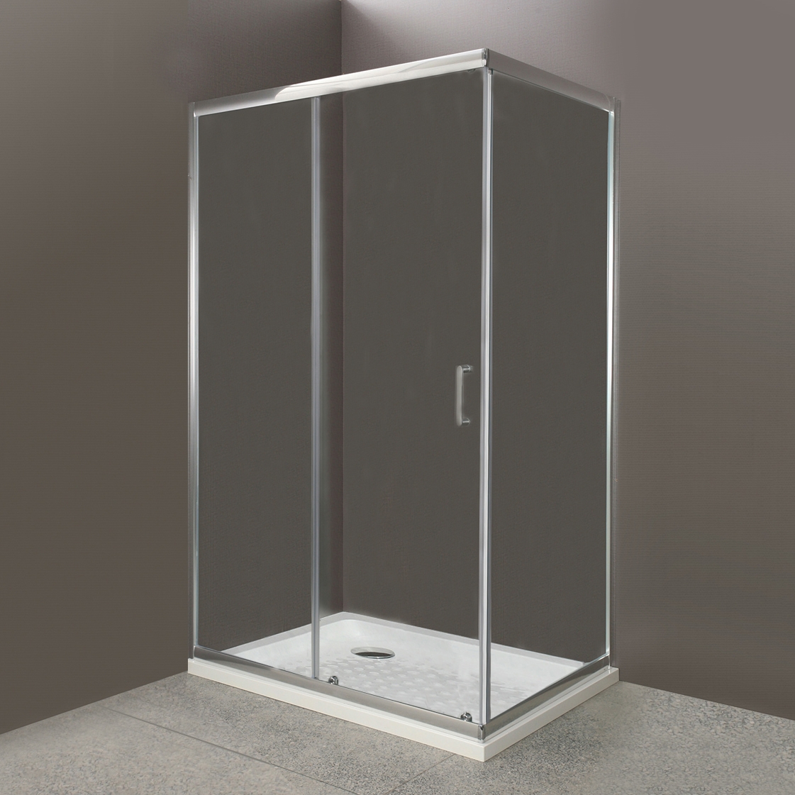 

Душевой уголок BelBagno UNO 1850х800х1100 UNO-AH-1-110/80-C-Cr