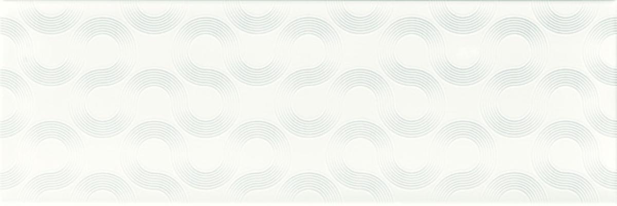 

Керамическая плитка Mei Spin White Geo (O-SPI-WTU051) Настенная 25x75