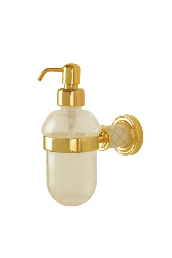 Дозатор для мыла Boheme MURANO GOLD золото 10912-W-G