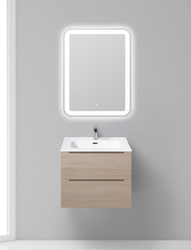 

База под раковину Belbagno ETNA подвесная 60 ETNA-600-2C-SO-RG-P Rovere Grigio