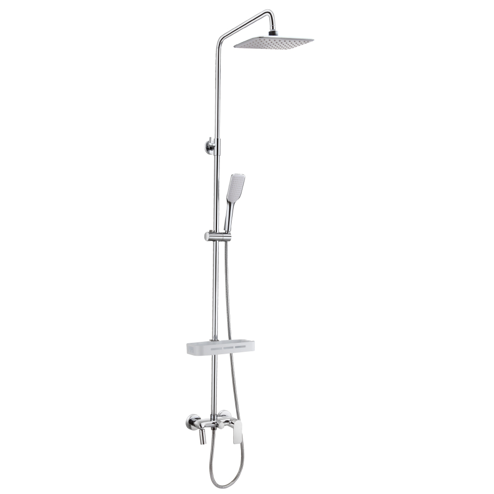 

Душевая колонна со смесителем, верхним и ручным душем Lemark Tropic LM7002C