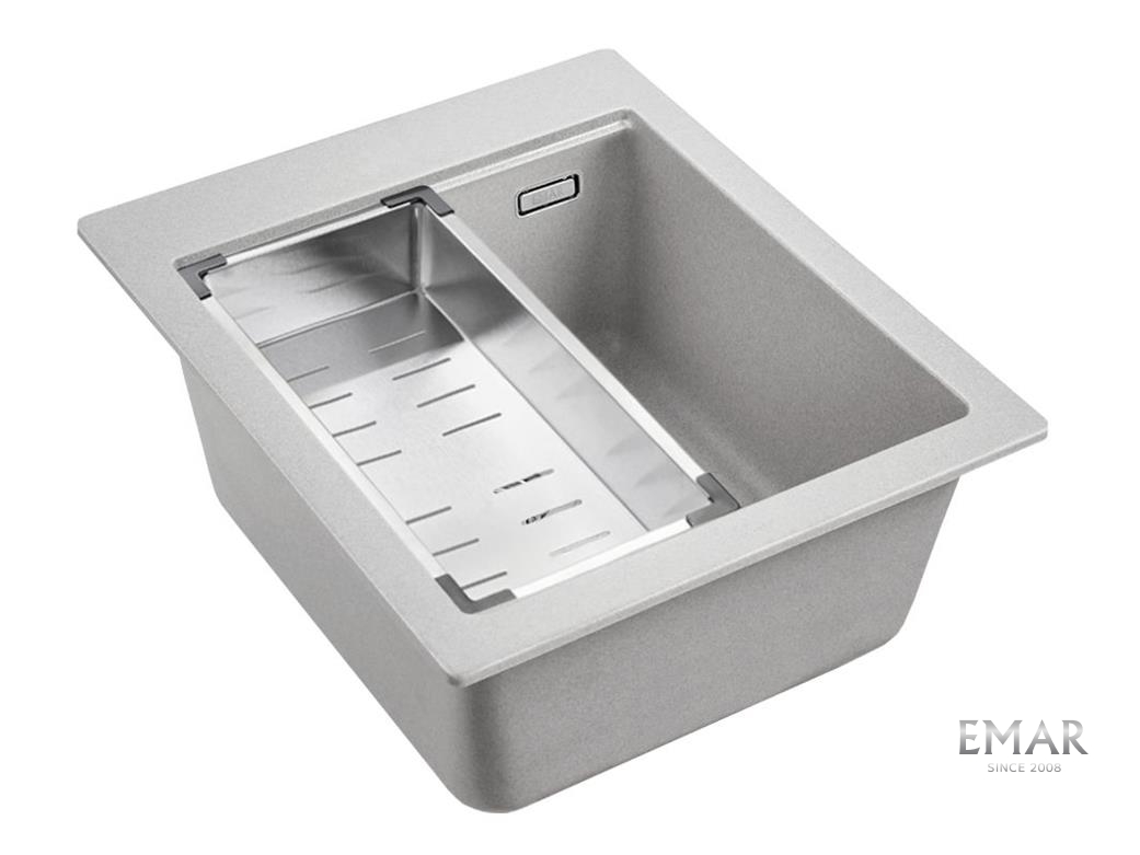 Мойка для кухни EMAR Quartz барит EMQ-1420.Q Барит