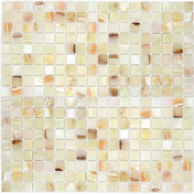 

Мозаика Caramelle Mosaic Pietrine 7mm Onice Jade Bianco Pol (1,5x1,5) 30,5x30,5