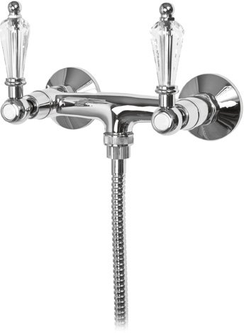 

Смеситель для душа Cezares Diamond хром, ручка Swarovski DIAMOND-DS-01-Sw