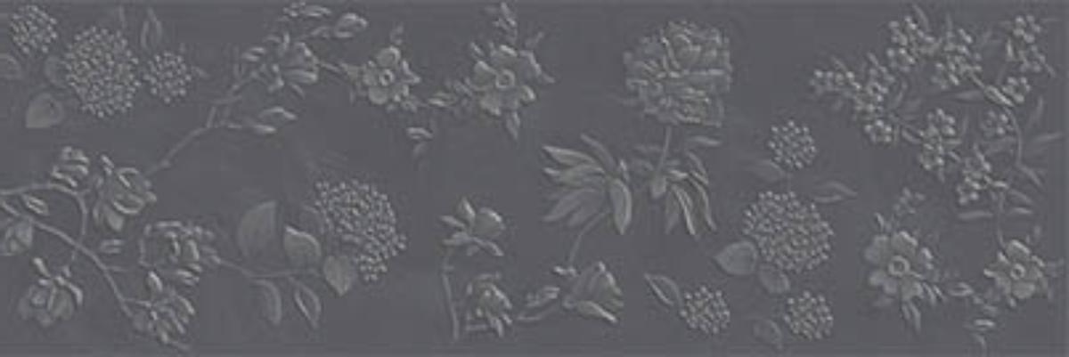 

Керамическая плитка Villeroy&Boch Jardin K1440UL810010 Grey Flower Matt Rec декор 40х120
